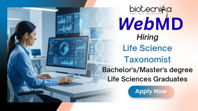 WebMD Life Science Jobs at WebMD – Biology Jobs in Healthcare Content
