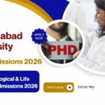 Ahmedabad University PhD Admissions 2026 – Biological & Life Sciences, Apply Online Ahmedabad University PhD Admissions 2026