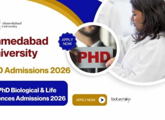 Ahmedabad University PhD Admissions 2026