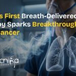 Breath-delivered gene therapy targeting lung cancer in patients