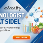 Technologist job at Sidel. Food Technology & Microbiology Candidates, Apply Now. Job Opportunity in Pune, India.