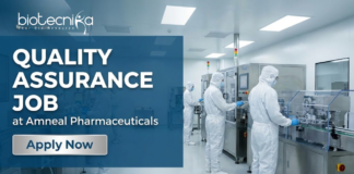 Quality Assurance Job at Amneal Pharmaceuticals. Microbiology Candidates, Apply Now. Job Opportunity in Ahmedabad.
