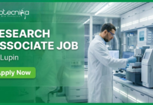 Research Associate Job at Lupin. Graduates or Post-graduates in Life Sciences, Apply Now. Job Opportunity in Pune.