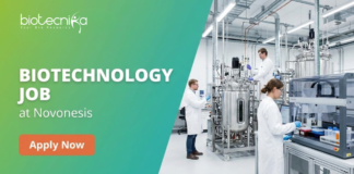 Biotechnology Job at Novonesis. Biotechnology & Bioprocess Engineering Candidates, Apply Now For Application Scientist Role.
