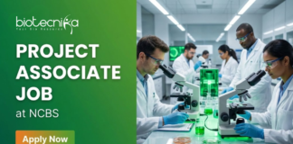 Project Associate Job at NCBS. Life Sciences Candidates, Apply Now. iPSC Disease Modelling & Molecular Biology Job.