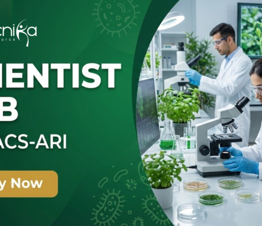 Scientist Job at MACS-ARI. Life Sciences, Bioenergy & Microbiology experts, Apply Now and Earn a Salary upto Rs 2,08,700/-.