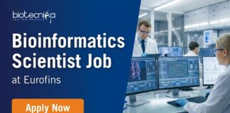 Bioinformatics Job at Eurofins. Apply Now For Bioinformatics Scientist Role. Job Opportunity in Bangalore.