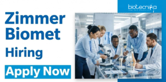 Apply Now for Biology Jobs: Zimmer Career Offer R&D Jobs in Bangalore for Early-Career Professionals in Medical Device Research & Innovation.