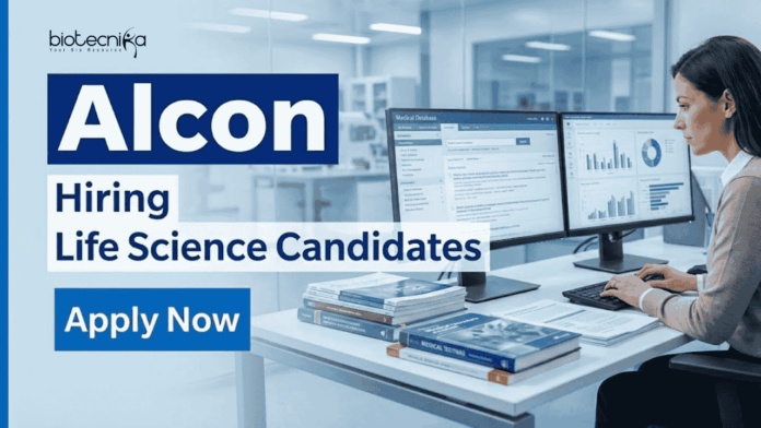 alcon Alcon Career Hiring for Medical Literature Analyst in Bangalore. Apply for Life Sciences Jobs in Clinical Research and Medical Device Safety.