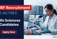 ACTREC Recruitment for Life Sciences Candidates | Junior Research Fellow Vacancy ACTREC Recruitment Invites Applications for Junior Research Fellow. Excellent Opportunity for Life Sciences Research in Cancer Therapy.