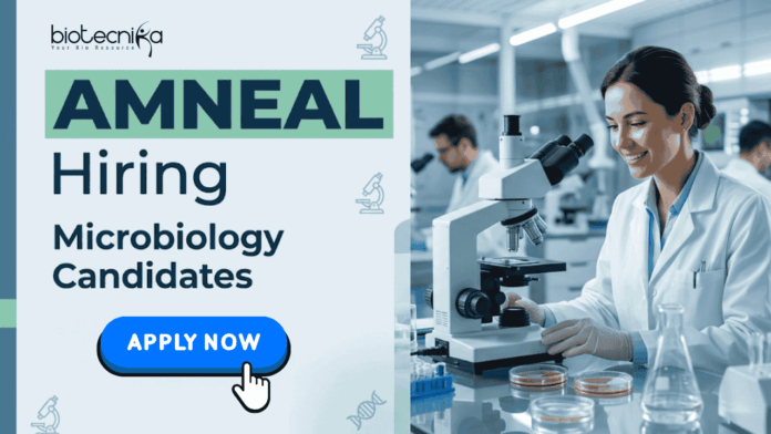 Apply for Microbiology Jobs in Ahmedabad. Explore Quality Control Jobs under Amneal Careers with Pharma Experience & Growth Opportunities.