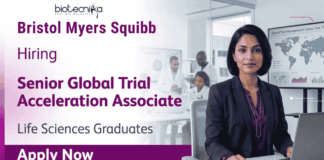 Clinical Research Jobs at BMS | Senior Trial Acceleration Associate | Life Science Jobs Apply Now Clinical Research Jobs at Bristol Myers Squibb – Senior Global Trial Acceleration Associate Life Science Jobs