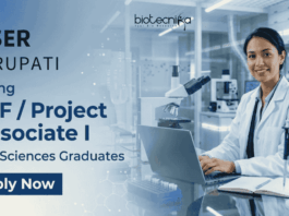 Agricultural Sciences Jobs at IISER Tirupati Recruitment 2026 | Apply Now Agricultural sciences jobs IISER Tirupati recruitment junior research fellow research jobs