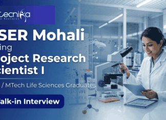 Research Scientist Jobs at IISER Mohali Recruitment | Walk-in Interview 2026 | Attend Now research scientist jobs IISER Mohali recruitment life science research walk in interview