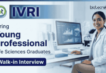 Young Professional Jobs at IVRI Recruitment | Walk-in Interview 2026 | Attend Now young professional jobs ivri recruitment life science jobs walk in interview