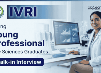 Young Professional Jobs at IVRI Recruitment | Walk-in Interview 2026 | Attend Now young professional jobs ivri recruitment life science jobs walk in interview
