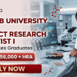 scientist jobs panjab university recruitment life science jobs research project