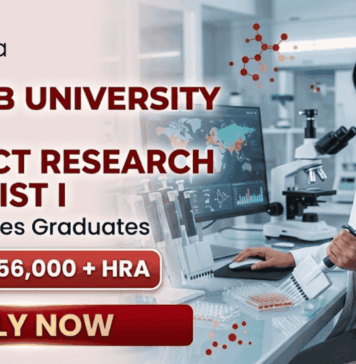 Panjab University Project Research Scientist I Recruitment | Life Science Jobs Apply Now scientist jobs panjab university recruitment life science jobs research project