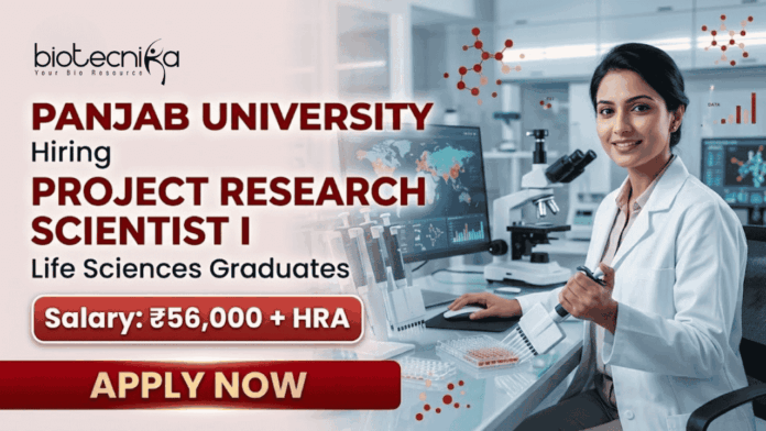 scientist jobs panjab university recruitment life science jobs research project scientist jobs panjab university recruitment life science jobs research project