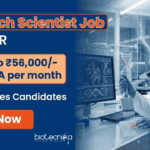 CBMR Recruitment for Project Research Scientist Jobs. Apply for Life Sciences Research Role under ICMR funded project.