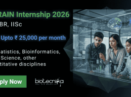 Apply for IISc CBRAIN Internship 2026. Bioinformatics Internship at IISc careers With Stipend, Real Research Exposure & Hands-On Training.