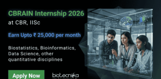 Apply for IISc CBRAIN Internship 2026. Bioinformatics Internship at IISc careers With Stipend, Real Research Exposure & Hands-On Training.