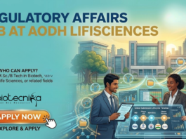 Regulatory Affairs Job at Aodh Lifesciences | Biotechnology & Life Sciences Candidates, Apply Now Regulatory Affairs Job at Aodh Lifesciences. Biotechnology & Life Sciences Candidates, Apply Now For this Job Opportunity in Hyderabad.
