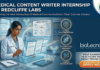 Content Writer Intern at Redcliffe Labs | Life Sciences Candidates, Apply Now Content Writer Intern at Redcliffe Labs. Life Sciences & Biotechnology Candidates, Apply Now. Job Opportunity in Noida.