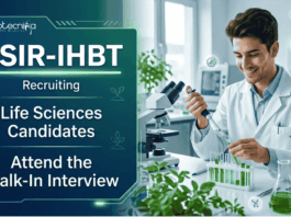 Apply for IHBT Recruitment Research Jobs. Build your Career in Life Sciences with CSIR projects offering ₹42,000 salary and lab experience.
