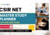 FREE Download CSIR NET Master Study Planner For June 2026 Exam – Covers All Units