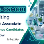 Apply for Project Associate Jobs at CSIR CSMCRI. Explore Research Jobs and Build a Strong Career in Life Sciences. Last date April 3, 2026.