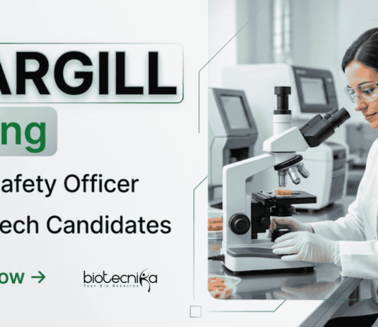 Apply for Cargill Careers 2026 Food Tech Jobs. Explore Food Safety Officer Jobs in Food Quality and Regulatory domain.