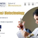 Chanakya School of Biosciences, B.Sc.(Hons) in Biotechnology Admissions Open! BSc (Hons) Biotech Admissions Chanakya School of Biosciences. Chanakya School of Biosciences BSc Biotech Admissions 2026 Open.