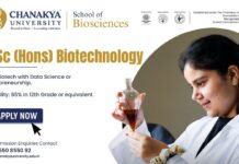 Chanakya School of Biosciences, B.Sc.(Hons) in Biotechnology Admissions Open! BSc (Hons) Biotech Admissions Chanakya School of Biosciences. Chanakya School of Biosciences BSc Biotech Admissions 2026 Open.