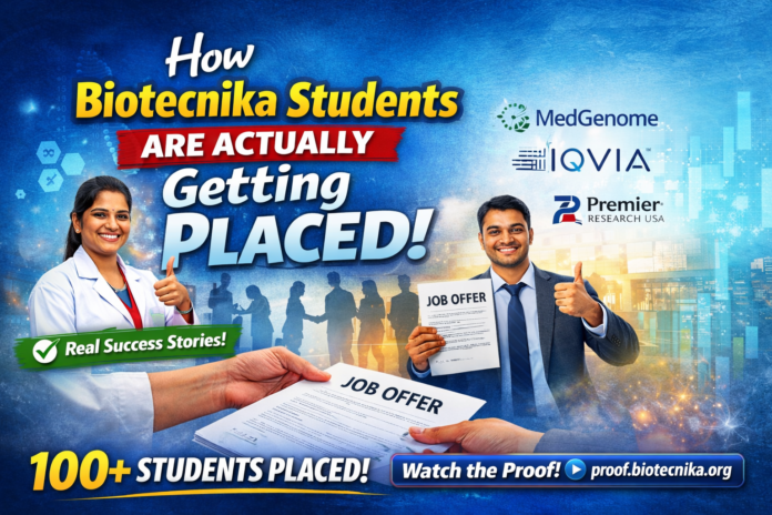 BioTecNika Placement Record BioTecNika Placement Record