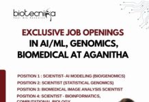 Exclusive Job Openings in AI/ML, Genomics, Biomedical at Aganitha – Apply Online Now Scientist Job at Aganitha