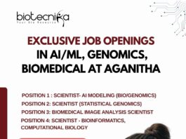 Scientist Job at Aganitha