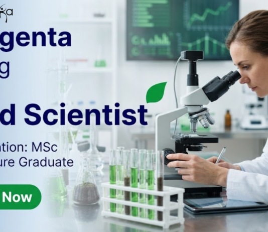 Agriculture Jobs at Syngenta Careers | Field Scientist Role | Agriculture Sciences Candidates Apply Now Agriculture Jobs | Field Scientist Jobs at Syngenta Careers
