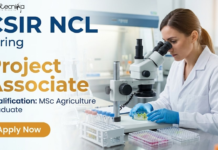 Project Associate Jobs Recruitment at CSIR NCL | Agriculture Sciences Research | Earn upto ₹31,000/- + HRA | Apply Now Project Associate Jobs at CSIR NCL Recruitment in Agriculture Sciences Research