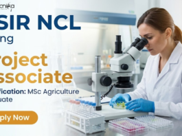 Project Associate Jobs at CSIR NCL Recruitment in Agriculture Sciences Research