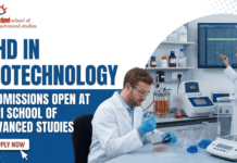 PhD in Biotechnology Admissions at TERI School of Advanced Studies – Join a Global Research Excellence Hub PhD in Biotechnology Admissions