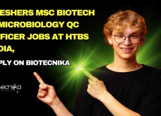 Biotech & Microbiology QC Officer Jobs at HTBS India, Apply On Biotecnika