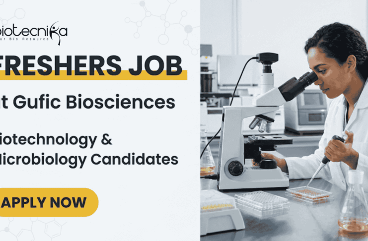 Freshers Biotechnology and Microbiology Jobs at Gufic Biosciences | Attend the Walk-In Interview Walk-in for Freshers Microbiology, Biotechnology, and QA QC Jobs at Gufic Biosciences. Apprentice Opportunity for BSc graduates in Indore.