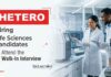 Freshers Life Sciences Jobs at Hetero | Attend the Walk-In Interview Hetero Career Walk-In Drive 2026 offering QA QC Jobs for Life Sciences Candidates in Hyderabad Pharma Industry. Apply Now