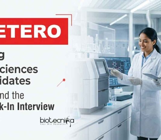 Freshers Life Sciences Jobs at Hetero | Attend the Walk-In Interview Hetero Career Walk-In Drive 2026 offering QA QC Jobs for Life Sciences Candidates in Hyderabad Pharma Industry. Apply Now