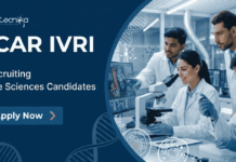 Life Sciences Research Jobs under ICAR-IVRI Recruitment 2026. Attend Walk-In Interview for Career in Life Sciences.
