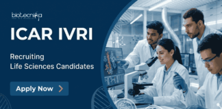 Life Sciences Research Jobs at ICAR-IVRI | Attend the Walk-In Interview Life Sciences Research Jobs under ICAR-IVRI Recruitment 2026. Attend Walk-In Interview for Career in Life Sciences.