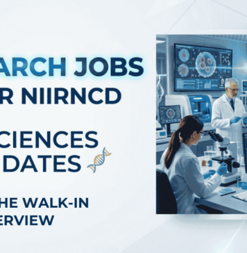 Research Jobs at ICMR NIIRNCD | Work on Dengue Viruses Project | Attend the Walk-In Test/ Interview ICMR Recruitment Offers Research Jobs for Life Science Graduates. Attend Walk-In Interview and Build your Career in Life Sciences Today.
