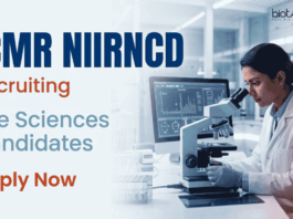 Life Sciences Research Jobs | Attend the Walk-In Test/ Interview at ICMR-NIIRNCD ICMR Recruitment 2026 for Life Sciences Research Jobs. Walk-in Interview/ Test for Project Technical Support Roles.