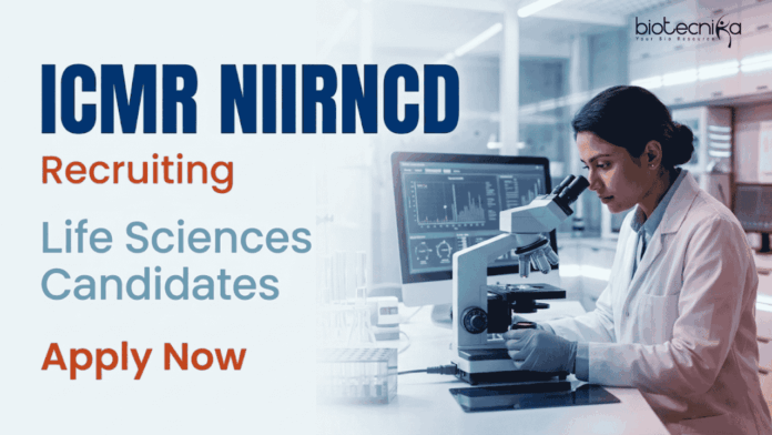 ICMR (2) ICMR Recruitment 2026 for Life Sciences Research Jobs. Walk-in Interview/ Test for Project Technical Support Roles.